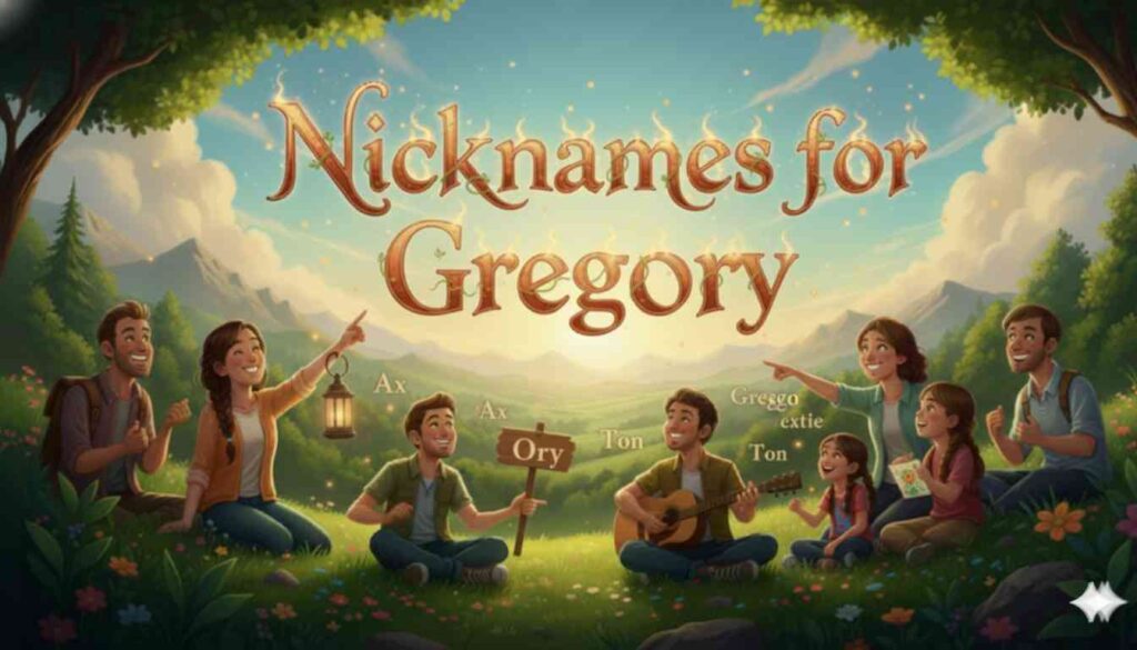 Nicknames for Gregory