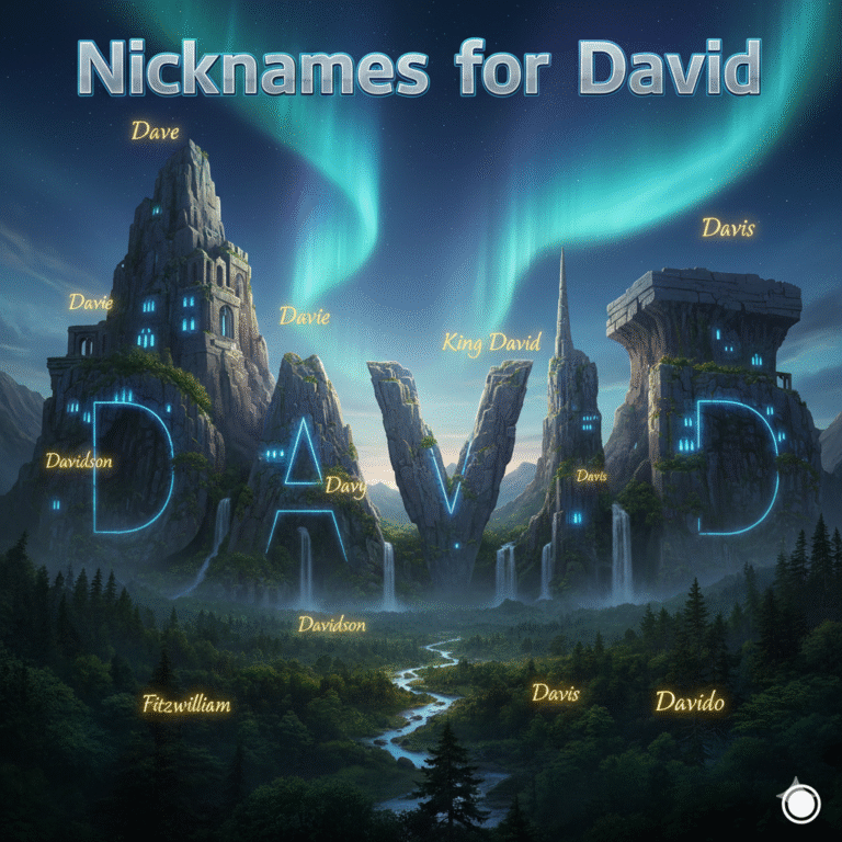 Nicknames for David