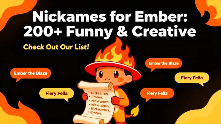 Nicknames for Ember 200+ Funny & Creative