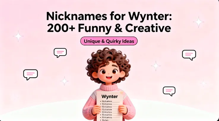 Nicknames for Wynter 200+ Funny & Creative
