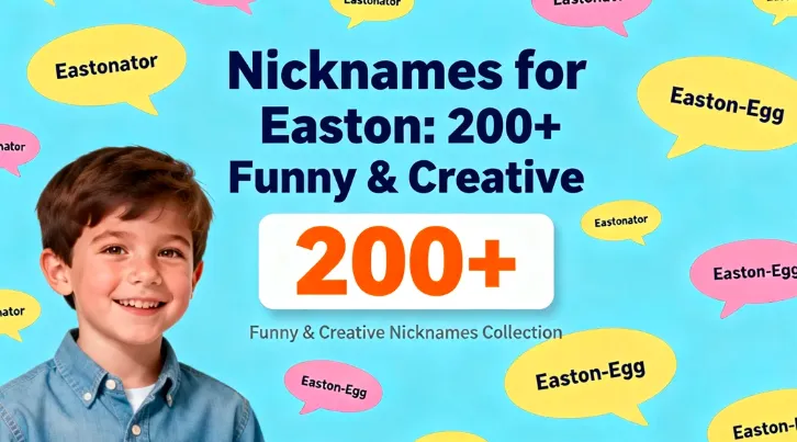 Nicknames for Easton: 200+ Funny & Creative
