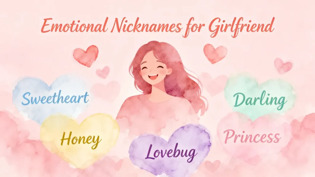Emotional Nicknames for Girlfriend