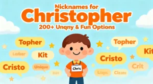 Nicknames for Christopher 200+ Funny & Creative