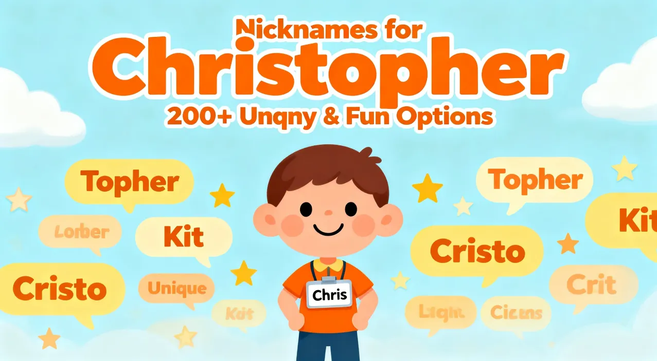 Nicknames for Christopher 200+ Funny & Creative