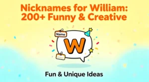 Nicknames for William 200+ Funny & Creative