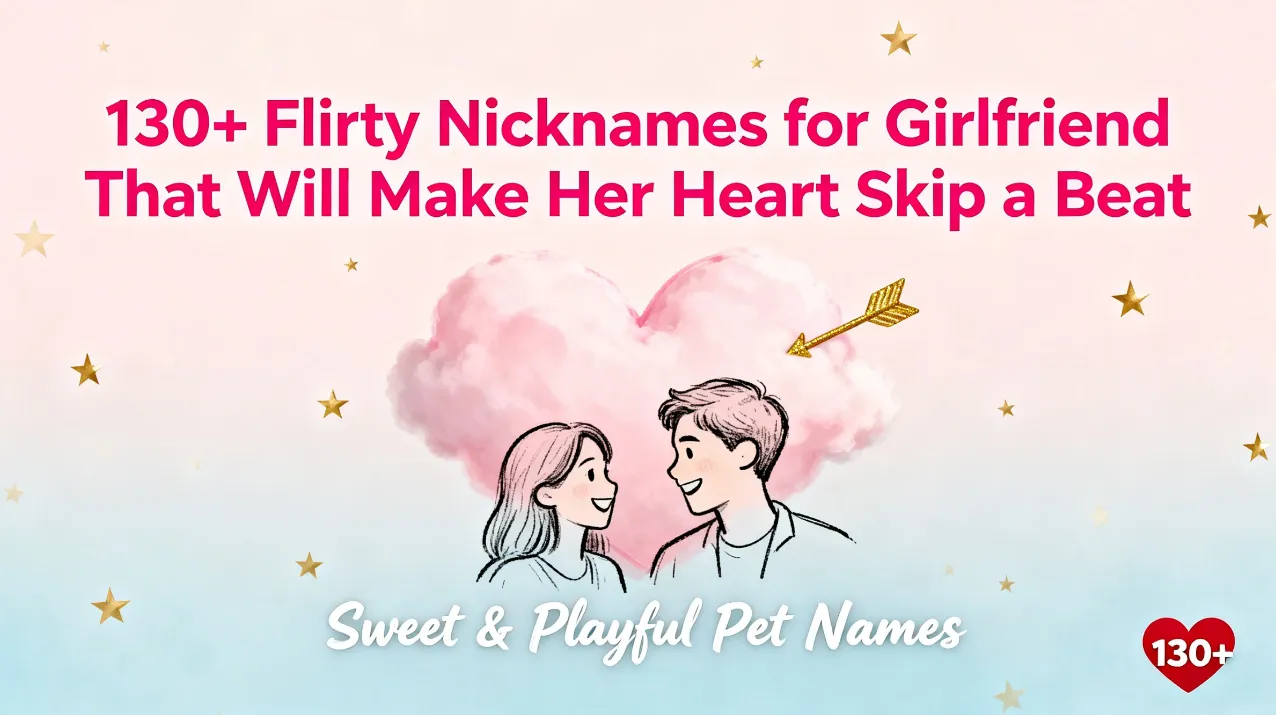 130+ Flirty Nicknames for Girlfriend That Will Make Her Heart Skip a Beat 💘